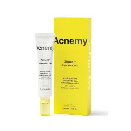 Peeling delicat pentru pielea predispusa la acnee Zitpeel, 40ml, Acnemy	