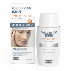 Fluid de protectie solara pentru fata cu SPF 50+ Spot Prevent Fusion Fluid, 50 ml, Isdin