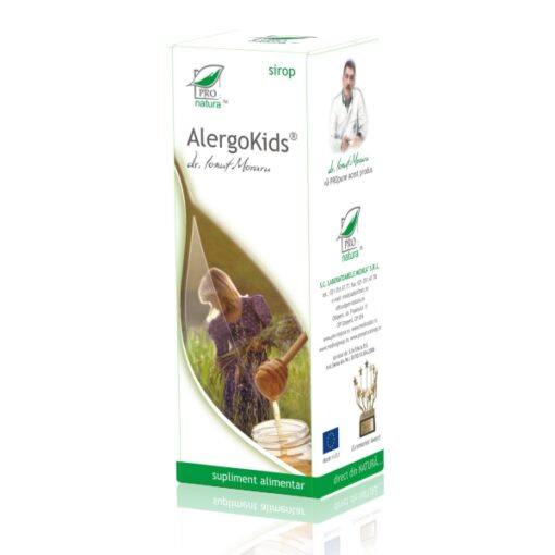 Sirop pentru copii AlergoKids, 100 ml, Pro Natura