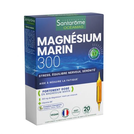 Magnesium Marin 300, 20 X 10 Ml, Santarome : Farmacia Tei Online