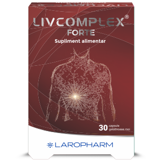 Livcomplex Forte, 30 capsule, Laropharm
