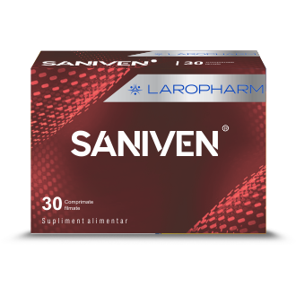 Saniven, 30 comprimate filmate, Laropharm