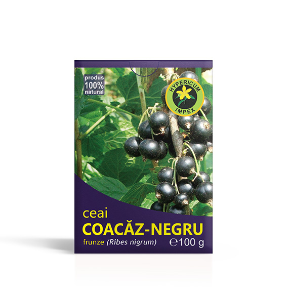 Ceai Coacaz Negru Frunze, 100 g, Hypericum 