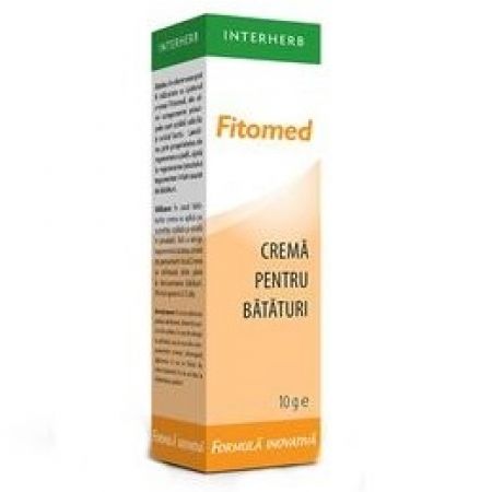 Crema pentru bataturi Fitomed, 10 g, Interherb