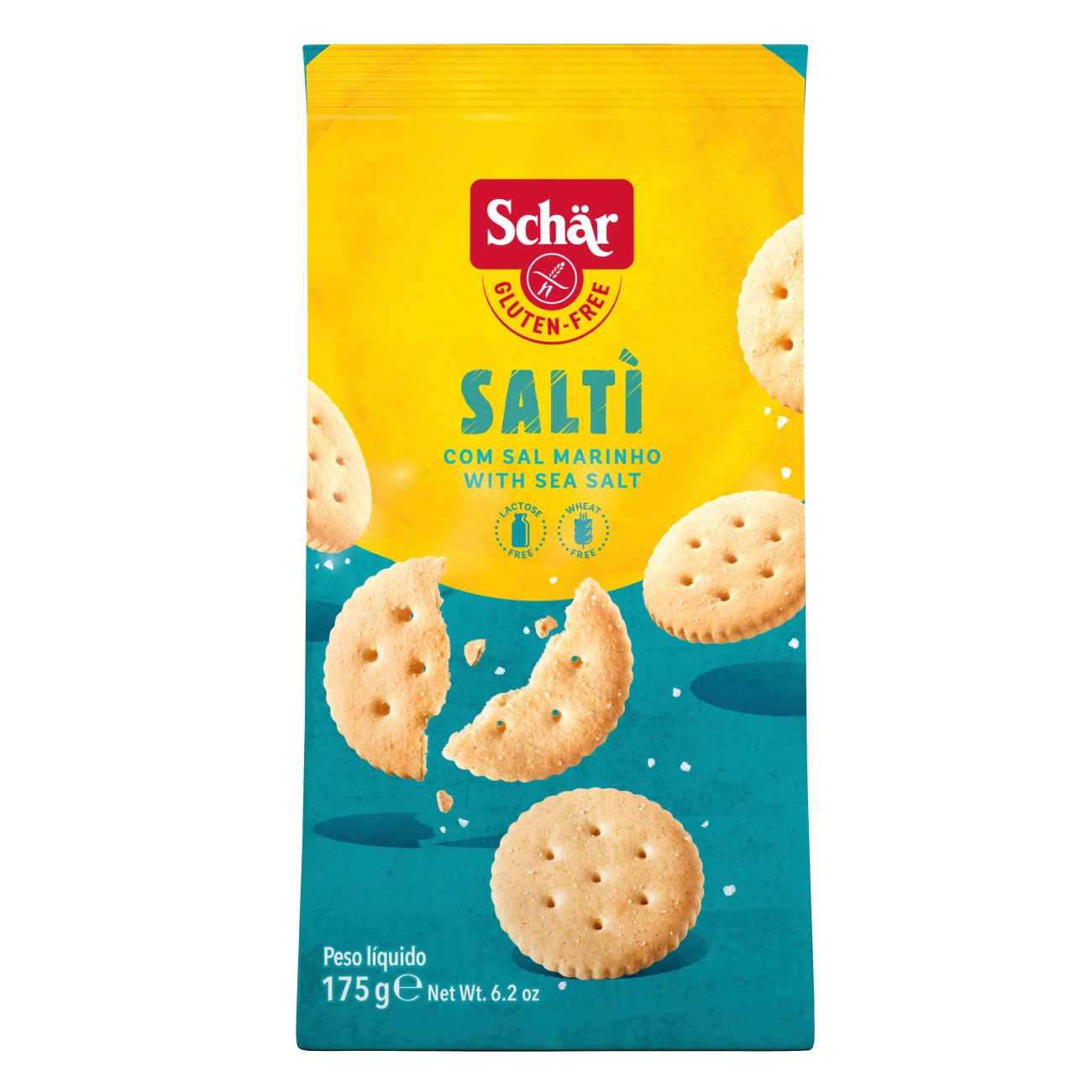 Biscuiti sarati fara gluten Salti, 175 g, Schar