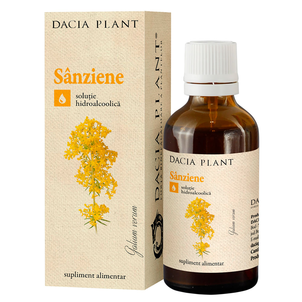 Tinctura de Sanziene, 50 ml, Dacia Plant