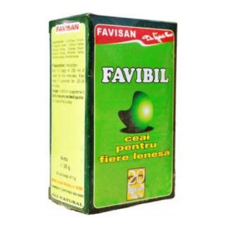 Ceai pentru fiere Favibil, 20 doze - Favisan