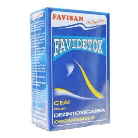 Ceai Favidetox, 20 doze - Favisan