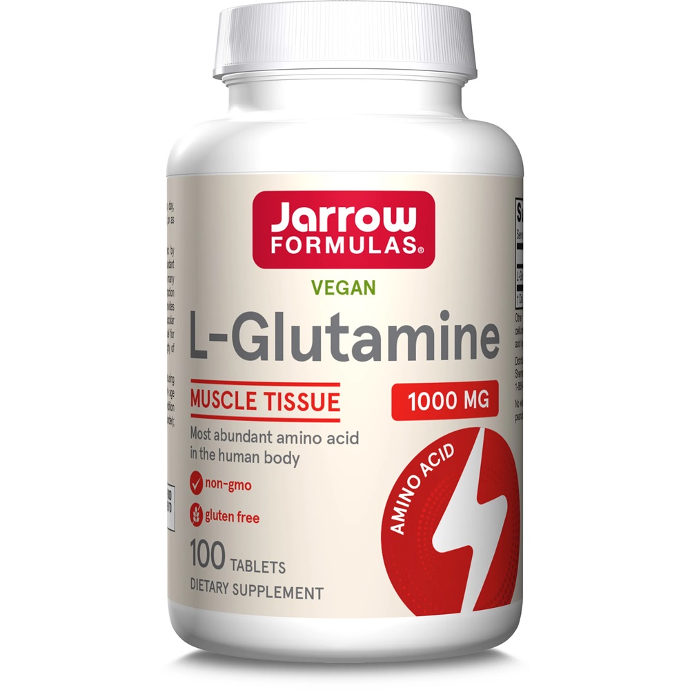 L-Glutamine Jarrow Formulas, 1000 mg, 100 tablete, Secom