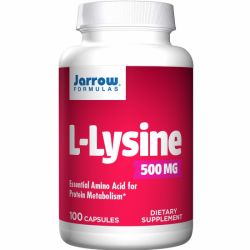 L-Lysine 500mg Jarrow Formulas, 100 capsule, Secom