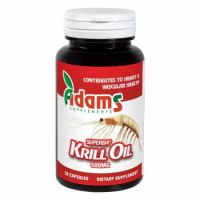 Krill Oil 500 mg, 30 capsule, Adams Vision