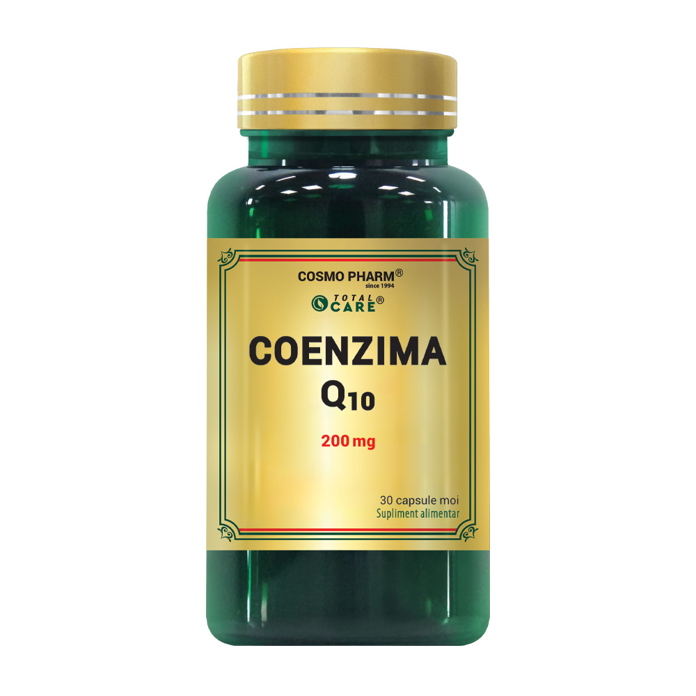 Coenzima Q10, 200 mg, 30 capsule, Cosmopharm