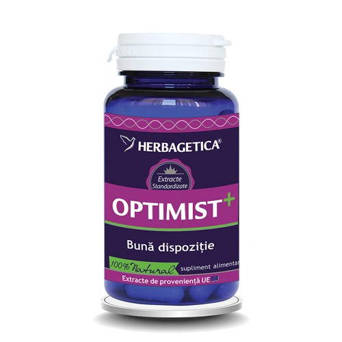 Optimist +, 30 capsule, Herbagetica