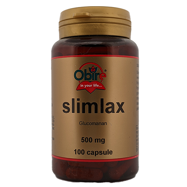 Slimlax 500 mg, 100 capsule, Obire