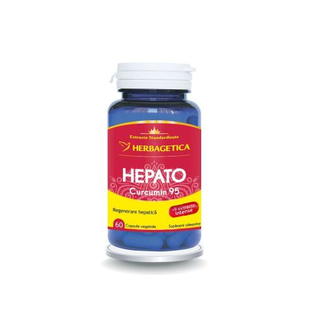 Hepato Curcumin95, 60 capsule - Herbagetica