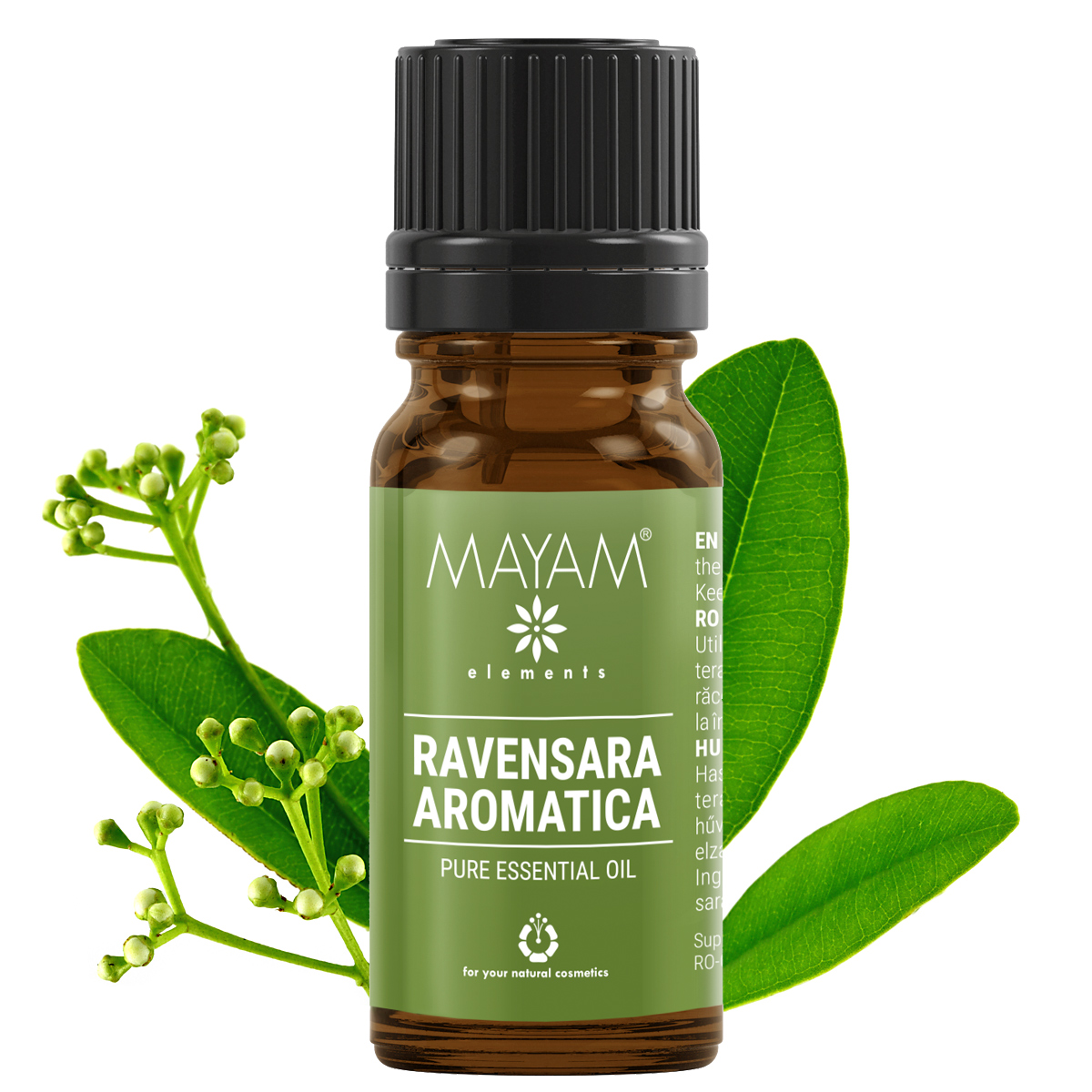 Ulei esential de Ravensara Aromatica, M-1163, 10 ml, Mayam