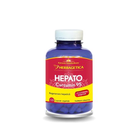 Hepato Curcumin95, 120 capsule - Herbagetica