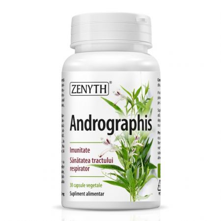 Andrographis 386 mg, 30 capsule vegetale - Zenyth