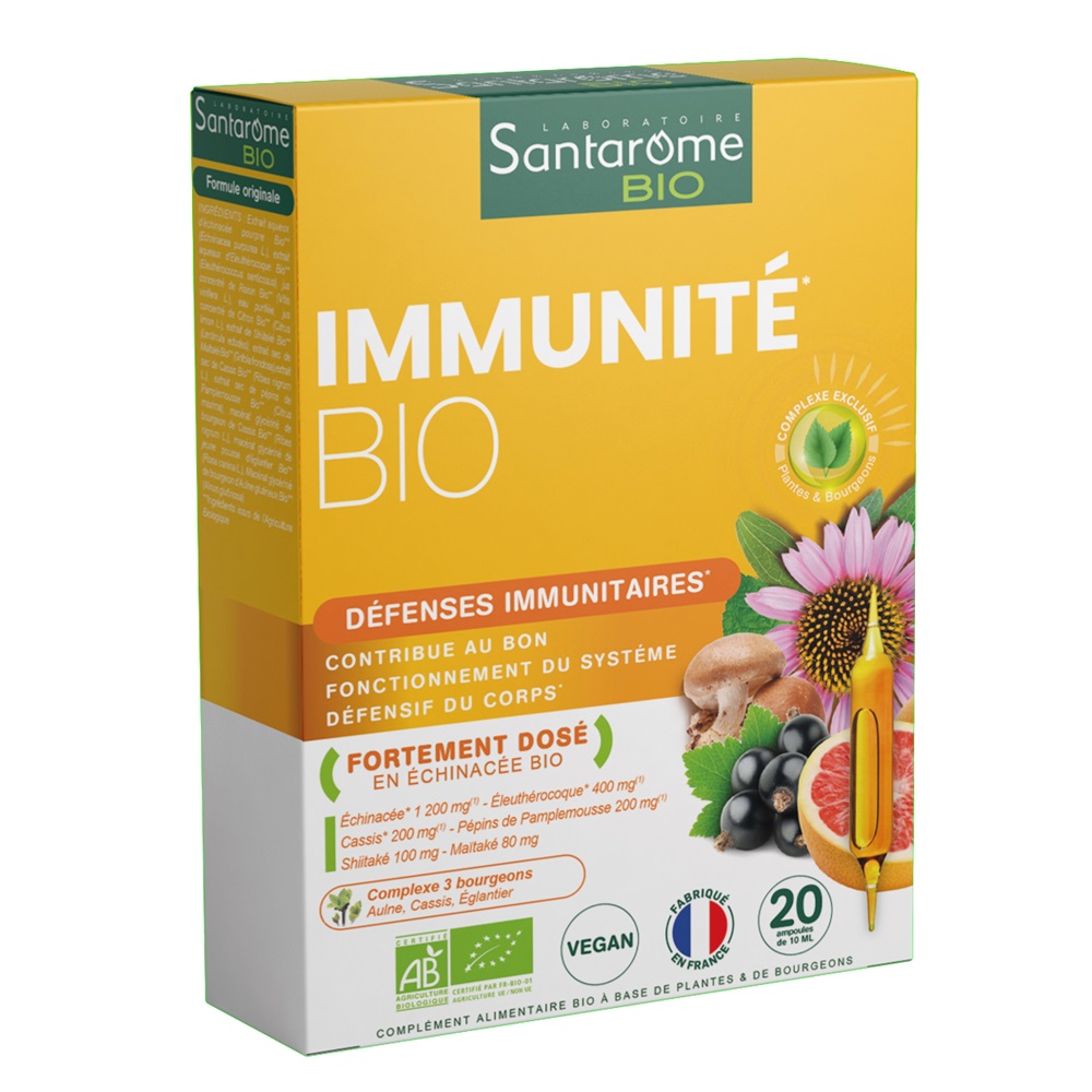 Immunite Bio, 20 fiole x 10 ml, Santarome