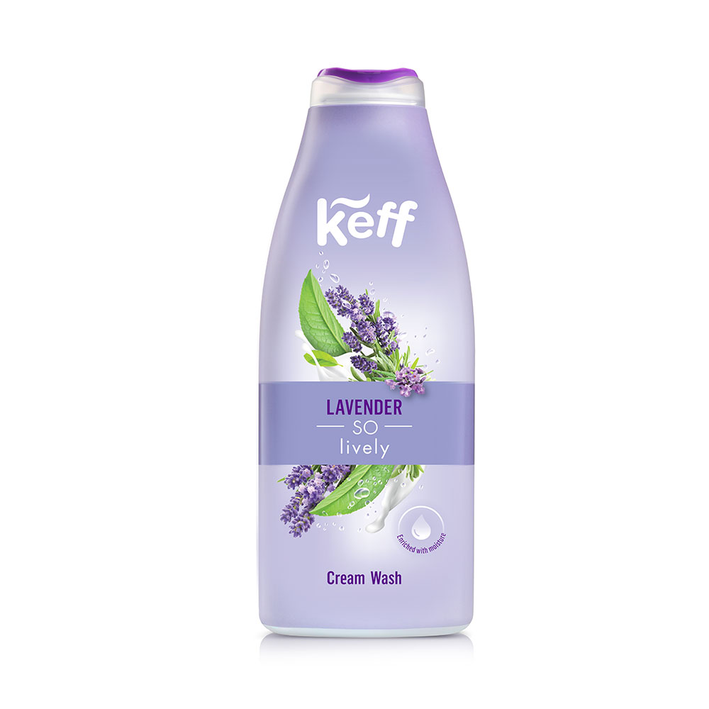 Gel de dus Lavender Keff, 500 ml, Sano