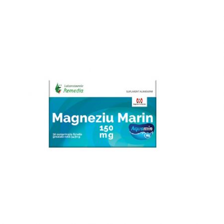 Magneziu Marin 150 mg, 30 comprimate - Remedia