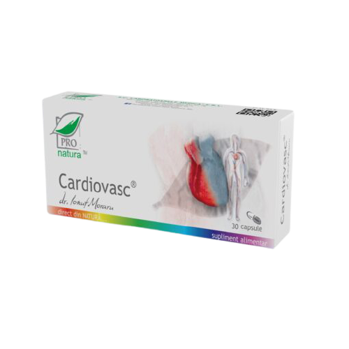 Cardiovasc, 30 capsule, Pro Natura