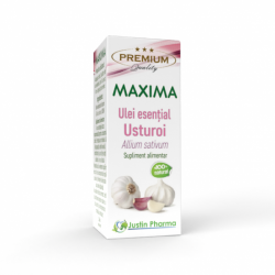 Ulei esential de usturoi Maxima, 10 ml, Justin Pharma