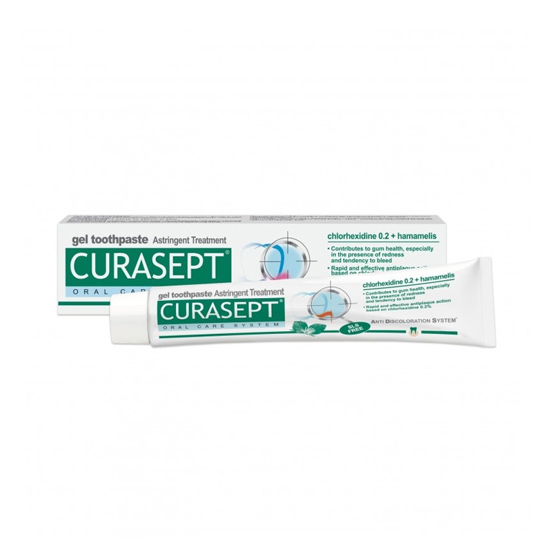 Pasta de dinti Astringent ADS cu clorhexidina 0.2%, 75 ml, Curasept