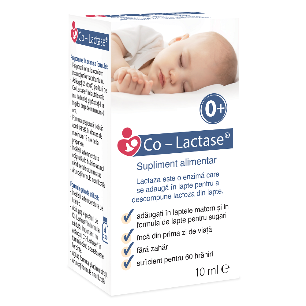 Picaturi pentru sugari Co-Lactase, 10 ml, Maxima HealthCare Ltd