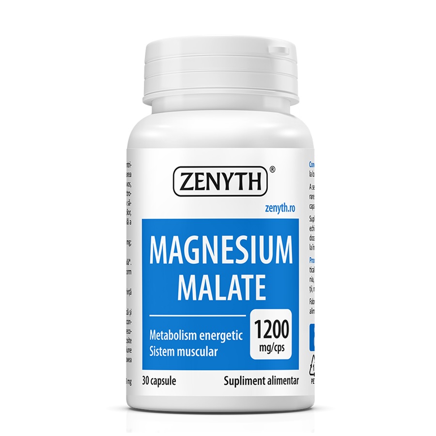 Magnesium Malate, 30 capsule, Zenyth