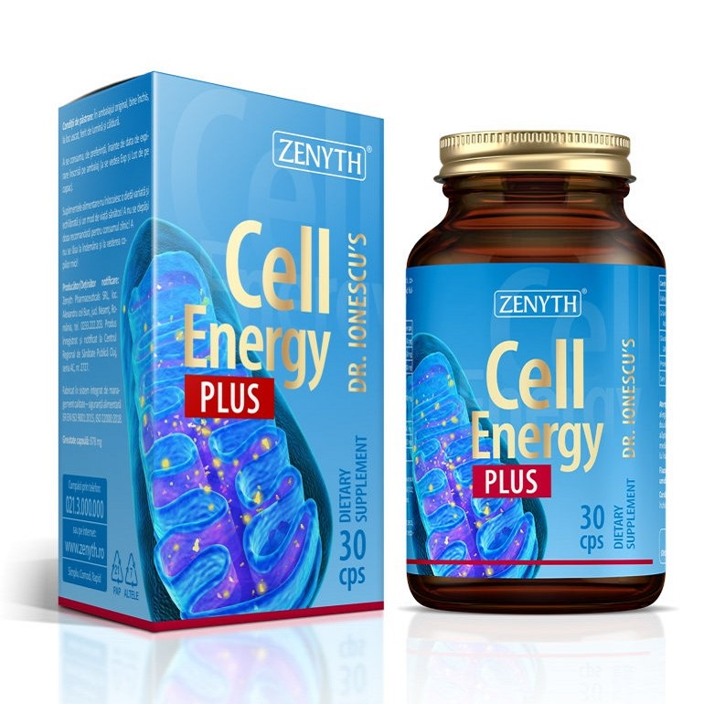 Cell Energy PLUS - Dr. Ionescu's, 30 capsule, Zenyth