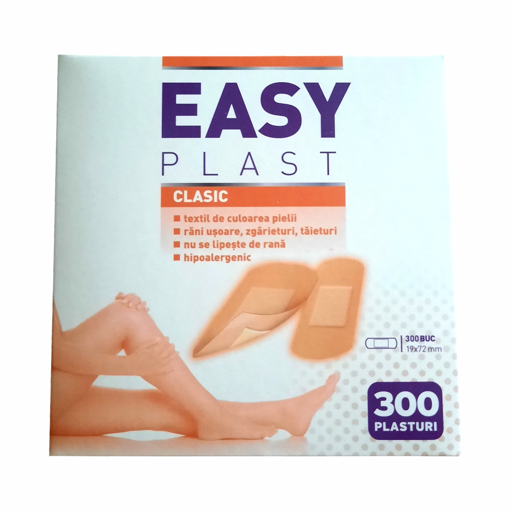 Plasturi clasici, 300 bucati, Easy Plast