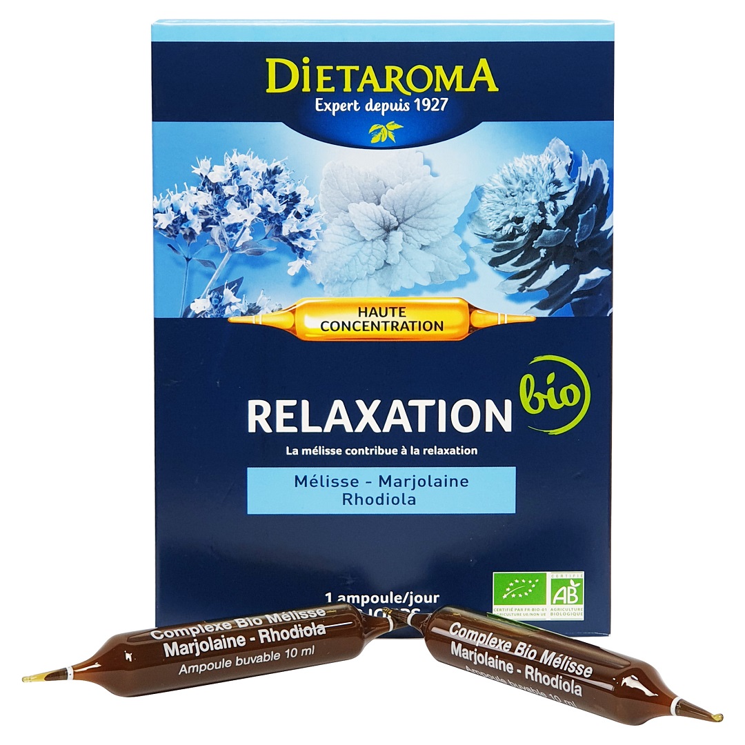 Relaxation Bio, 20 fiole, Laboratoires Dietaroma