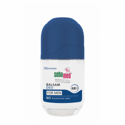 Deodorant balsam roll-on pentru barbati Sensitive, 50 ml, Sebamed
