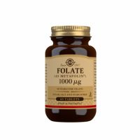 Acid folic Folate 1000 ug, 60 tablete, Solgar