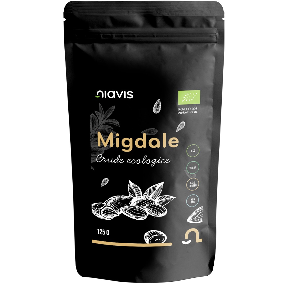 Migdale crude Bio, 125 g, Niavis