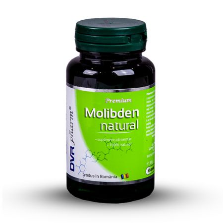 Molibden natural, 60 capsule - Dvr Pharm