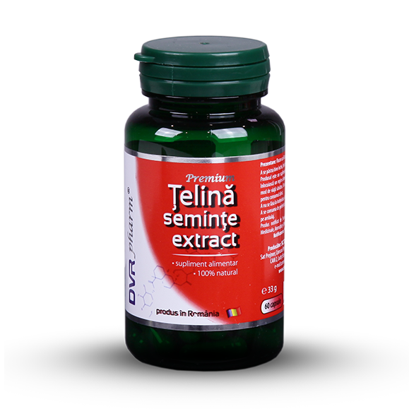 Telina seminte extract, 60 capsule, Dvr Pharm 