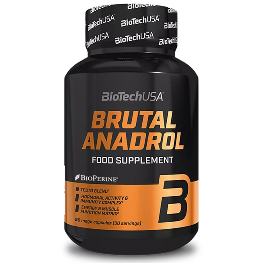 Supliment nutritiv cu extracte din plante pentru sportivi Brutal Anadrol, 90 capsule, BioTechUSA