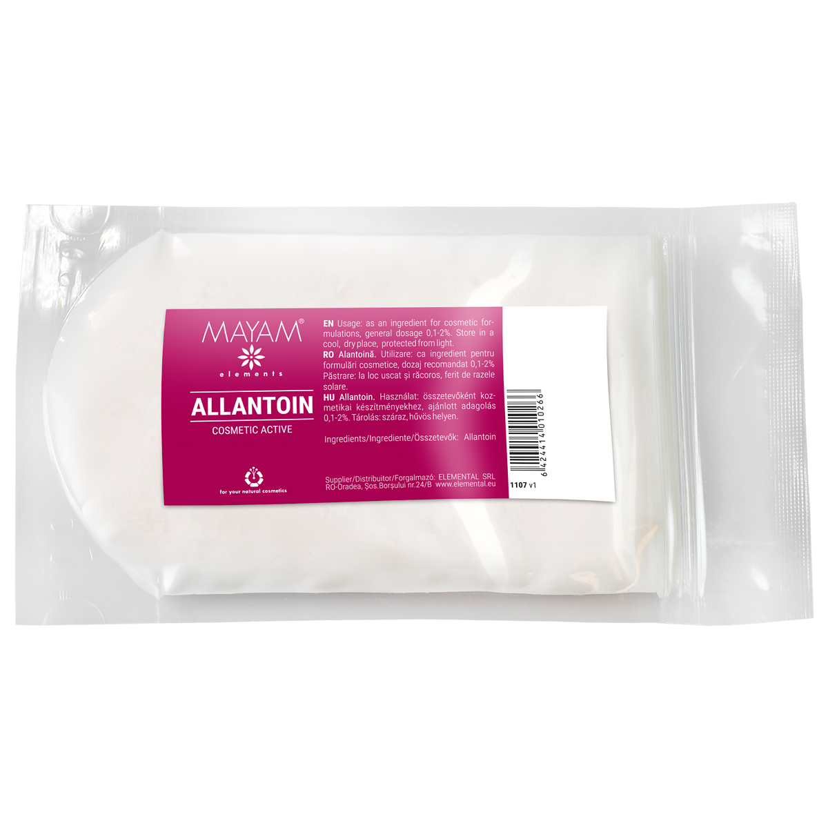 Alantoina activ cosmetic (M - 1107), 10 g, Mayam