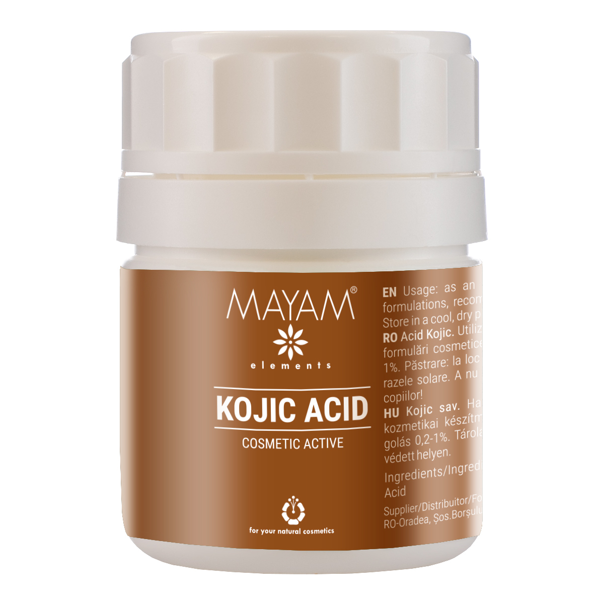 Acid Kojic (M - 1376), 25 gr, Mayam