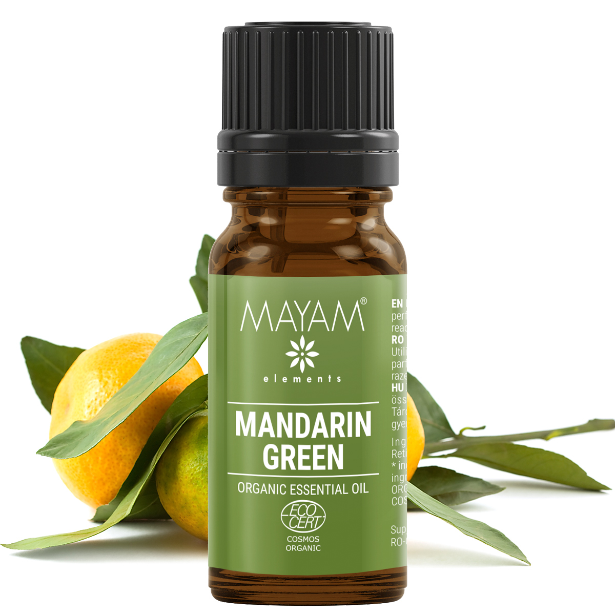 Ulei esential de mandarina verde, M-1158, 10 ml, Mayam