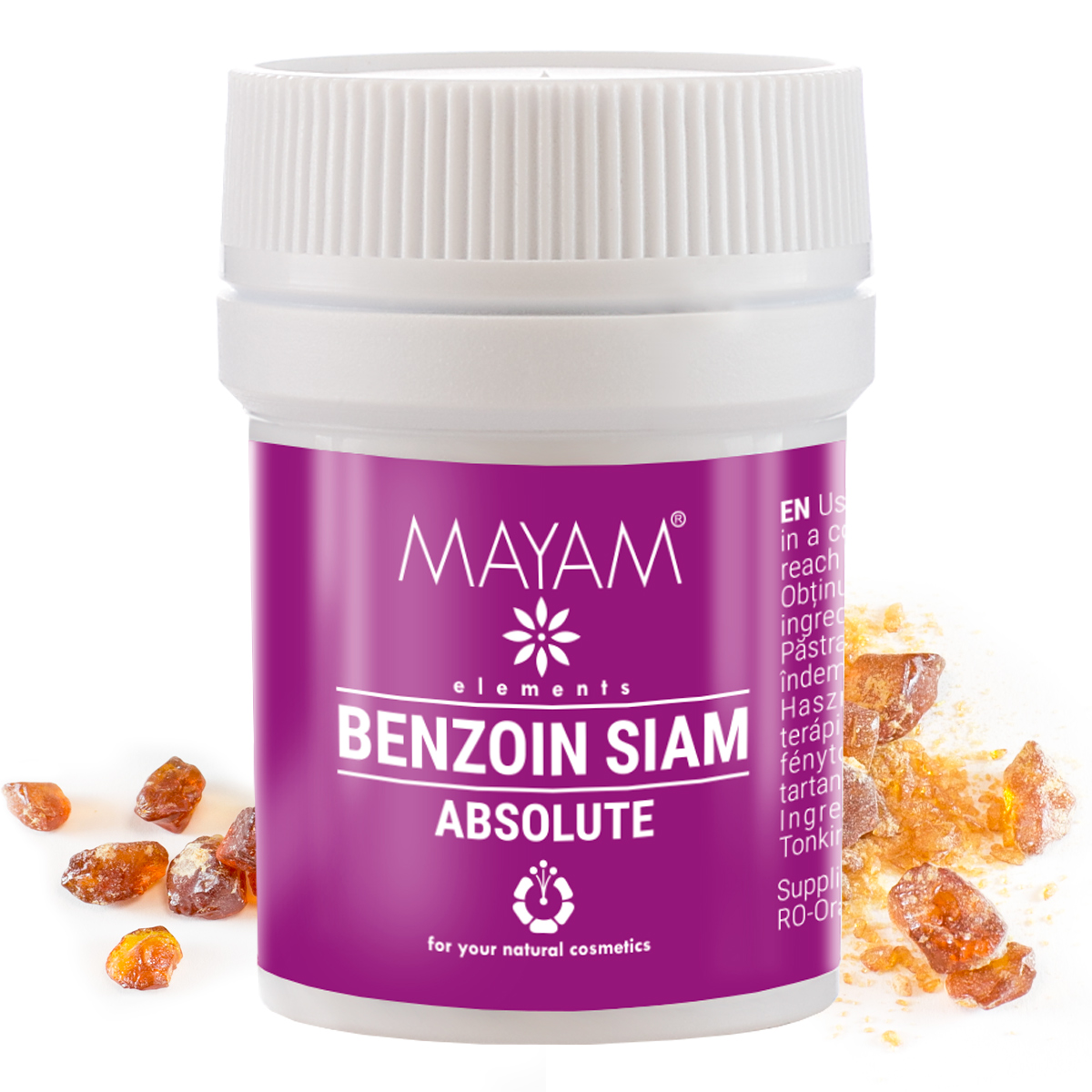 Ulei de Benzoin Absolut (M - 1293), 10 ml, Mayam