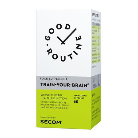 Train Your Brain Good Routine, 60 capsule - Secom