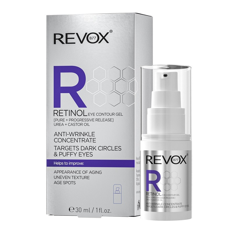 Gel pentru conturul ochilor cu Retinol, 30 ml, Revox
