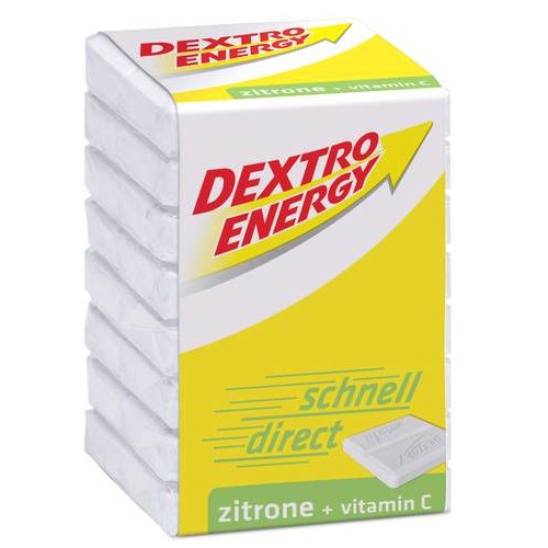 Tablete dextroza Cuburi Lamaie + Vitamia C, 46g, Dextro Energy