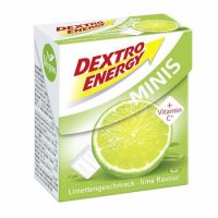 Tablete dextroza Minis lime, 50g, Dextro Energy	