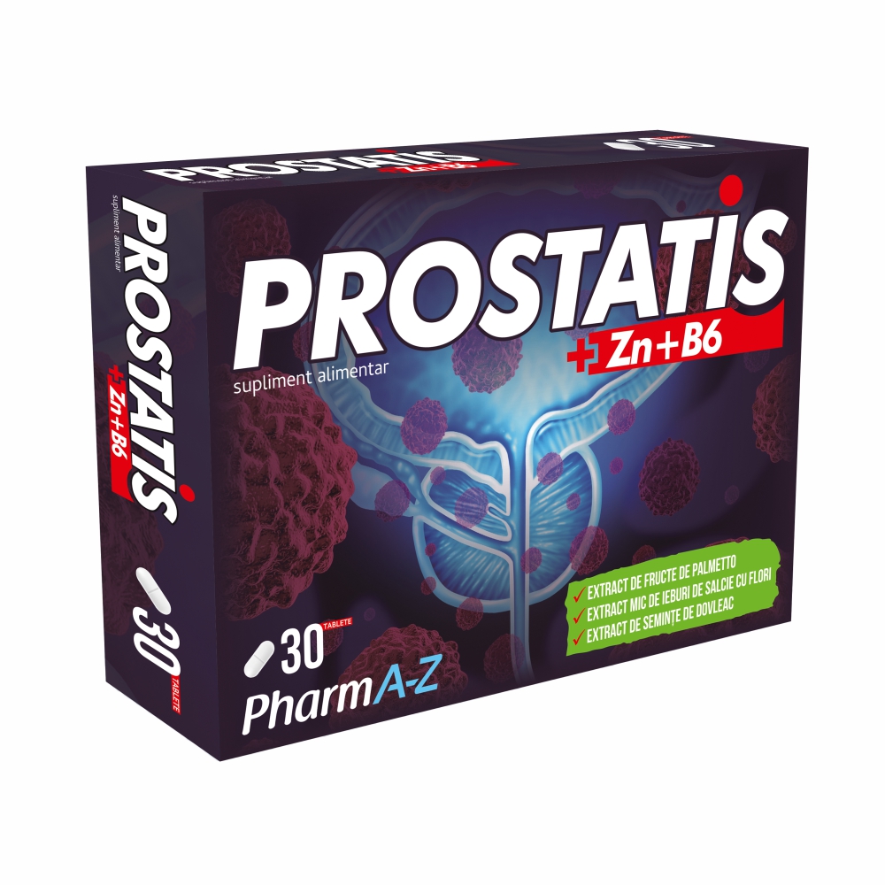 Prostatis Zn+B6, 30 capsule, PharmA-Z