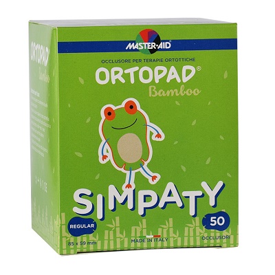 Ocluzor copii ORTOPAD Simpaty Master-Aid, Regular 85x59 mm, 50 buc, Pietrasanta Pharma