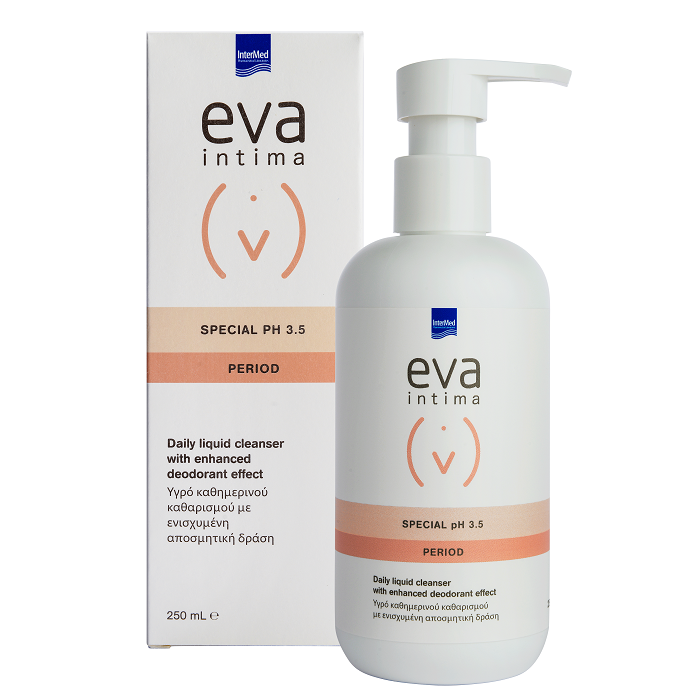 Gel de curatare zilnica cu efect dezodorizant Eva Intima Special pH 3.5, 250 ml, Intermed